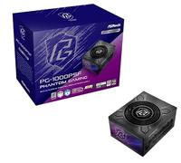 ASRock Phantom Gaming PG-1000PSF SFX PSU 1000W 80Plus & Cybenetics Platinum Full Modular ATX3.1 & PCIe5.1 Ready avec câble Double Couleur 12V-2x6