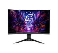 Asrock Phantom Gaming PG27QRT2A Écran PC 27" QHD LED VA 180Hz 1ms MPRT Incurvé 1500R, AMD FreeSync Premium, HDMI 2.0/DisplayPort 1.4