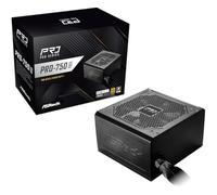 ASRock Bloc d'alimentation ATX PRO-750G 750W 80 Plus Gold PCIe 5.1 Noir