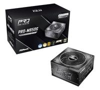 ASRock Pro Series PRO-M850G Bloc d'alimentation 80Plus 80Plus et Cybenetics Gold Full Modulaire ATX3.1 et PCIe5.1 Ready avec câble Double Couleur 12 V-2 x 6