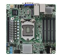 AsRock Rack E3C256D4I-2T Carte mère serveur Mini-ITX H5 (LGA1200) Intel Xeon E-2300 et 10e génération Pentium Series C256 Dual 10GbE