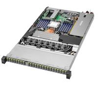 ASRock Rack Server Storage Barebone 1U24E1S-GENOA/2L2T Single Socket SP5 (LGA 6096), AMD EPYC 9005*/9004 24 E1.S Drive