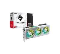 ASRock Radeon RX 9060 XT 16GB Steel Legend OC - RX9060XT SL 16GO - Carte graphique AMD