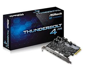 Asrock Thunderbolt 4 AIC Carte et Adaptateur d'interfaces Interne Thunderbolt 4, DisplayPort