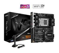 ASRock TRX50 WS - Carte-mère - ATX étendu - Socket sTR5 - AMD TRX50 Chipset - USB4, USB-C 3.2 Gen 2x2, USB 3.2 Gen 2, USB 3.2 Gen 1 - 10 Gigabit LAN, 2.5 Gigabit LAN, Bluetooth, Wi-Fi 6E - carte...