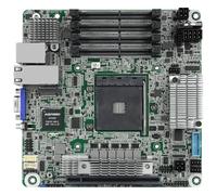 ASRock X570D4I-2T, 1xSKT AM4, AMD Ryzen, X570, SATA, 1xM.2, 2x10GbE, IPMI