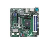 ASRock Carte mère X570D4U-2L2T/BCM Micro ATX AM4 X570 Ryzen 5000 4xDDR4 2xM.2 2x10GbE IPMI
