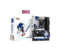 Asrock Z790 PG SONIC - Carte mère ATX Intel Z790, Socket LGA 1700, DDR5, 128GB max, M.2, SATA III, 2.5GbE, PCIe 5.0, USB 3.2 Gen 2, Realtek ALC897