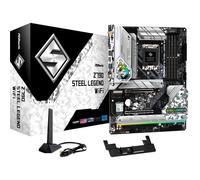ASRock Z790 Steel Legend WiFi - Carte mère - ATX - LGA1700 socket - chipset Z790 - USB 3.2 Gen 1, USB 3.2 Gen 2, USB-C 3.2 Gen2, USB-C 3.2 Gen 2x2 - Bluetooth, 2.5 Gigabit LAN, Wi-Fi 6 - Carte graphiq