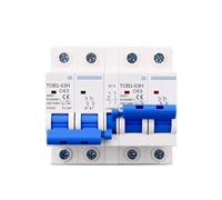 ASRTD 2P + 2P MTS TOMZN AC Double Alimentation commutateur de Transfert Manuel disjoncteur MCB 50HZ/60HZ (Size : 63A)
