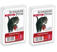 ASS Cartes à Jouer Originales Peter Altenburger Noires à partir de 4 Ans (Lot de 2)