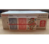 Ass-Coffret De Cartes À Jouer Altenburger,Qualité Pro,Pour Rami,Bridge,Canasta,Poker,Skat (8 Jeux En Tout)