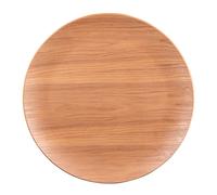 Assiette de présentation bois naturel 34 cm - - Marron - Bois