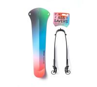 Ass Savers – Garde-boue arrière Win Wing 2 Road Spektrum – Triangle noir, pneus ≤35 mm, ultra-léger