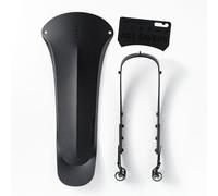 Ass Savers Win Wing MTB - Garde-boue arrière furtif pour VTT (66 cm à 29") avec triangle noir, largeur de pneu jusqu'à 76 mm / 3in, ultra léger, clipsable, installation et retrait faciles, montage