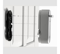 ASSA ABLOY Linus Smart Lock silber