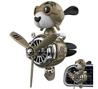 Assaileur D'hélicoptère À L'hélice, Pilote De Chiens-car-aérien Automotive Airfule Outlet Perfume Pilot Decoration Pilot | Diffuseur De Ventilateur De Sortie D'air De Sortie Automobile Créatif Pour La