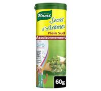 Assaisonnement en Poudre Secret d'Arômes Plein Sud KNORR - la boite de 60 g Lot De 4 - Par Lot