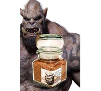 Assaisonnement Orca. Très piquant, mélange d'habaneros, de vers et de flor de sal 100g