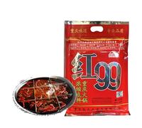 Assaisonnement Pour Fondue Chinoise Red 99 Chongqing 400 G Pour Usage Domestique Et Commercial Base Secrète Pour Fondue Chinoise Sichuan Pour Fondue Chinoise Authentique Épicé Et Frais