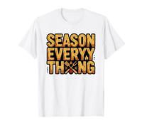 Assaisonner Tout Pitmaster Rub BBQ Humor Maître du Grill T-Shirt