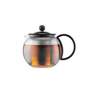 Bodum Théière à piston ASSAM – couvercle plastique, filtre en inox – 0,5 L