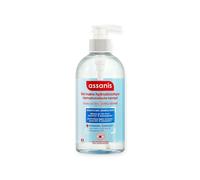 Assanis Gel Mains Hydroalcoolique Double Action Désinfectant Hydratant 500 ml