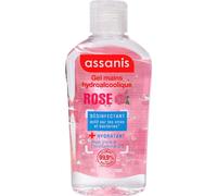 Assanis Gel Mains Hydroalcoolique Rose 80ml