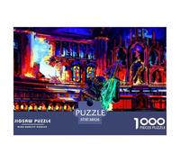 Assassin avec Un Couteau Puzzle 1000 Pièces pour Adultes Et Enfants À Partir De 12 Ans Jeux De Défi Jouets Éduchatifs Divertissement Créatif Cadeau Classiques - Activité Familiale Parfaite 38x26cm/10