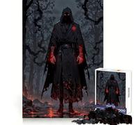 Assassin de Sang Guerrier de l'ombre cramoisie Puzzle 1000 pièces pour Adultes Défi de réflexion Plaisir Occasionnel Découpe précise Cadeau touchant (50x75cm)
