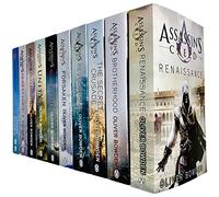 Assassin’s Creed Official 10 Books Collection Set (Books 1 - 10) (Renaissance, Brotherhood, Secret Crusade, Revelations, Unity, Underworld, Heresy, Odyssey & MORE!)