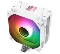 Assassin Spirit 120 Vision ARGB Blanc Refroidisseur avec écran LCD d¿affichage IPS de 1,54 pouce de résolution 240 * 240,du processeur d¿ordinateur pour LGA1700/1851/115X,AM4/AM5