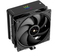 Assassin X 120R Digital Black CPU Cooler,Digital Screen Top Cover,12cm Quiet Fan CPU Air Cooler,Computer Heat Cooler,Support AM4/AM5,LGA1851/1700/115X/1200