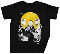 Assassination Classroom, Anime, Koro Noir Garçons Enfant Filles T-Shirt Unisexe Black Kid's Boys Girls Tee
