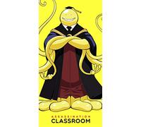 Sakami Merchandise Serviette Assassination Classroom Koro 70×35 cm – Licence officielle