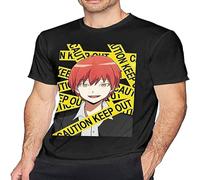 Assassination Classroom Retro Fashion Memorial Men's Women's Tee Short Sleeve T-Shirt T-Shirt Black S