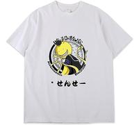 Assassination Classroom T-Shirt Koro-Sensei Short Sleeve Blouse Casual Sports Pullover Manches Courtes(3X-Large)