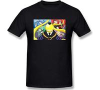 Assassination Classroom T Shirt Men's Fashion Cotton Crew Neck Short Sleeve Graphic Tees Casual Summer Tee Tops T-Shirt Black L