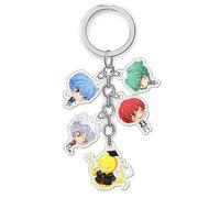 Assassination Classrooms Porte Clés Anime Figurine Cosplay Accessoires Mignon Acrylique Keychain Merch