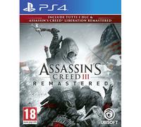Assassins Creed 3 Remastered, Playstation 4 Remastérisé Anglais, Italien