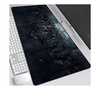 Assassin's Creed 800x300mm speed Gaming Tapis de Souris, XL Anime Mouse Pad - Surface spéciale améliore la Vitesse et la précision, 3mm Base en Caoutchouc Antidérapant Surface-pour Ordinateur et PC, B