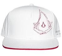 Assassins Creed Casquette De Baseball Side Logo Nouveau Officiel Blanc Snapback Size One Size