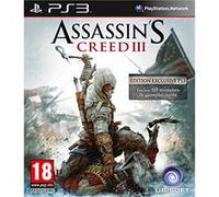 ASSASSIN'S CREED 3 BONUS EDITION / Jeu console PS3