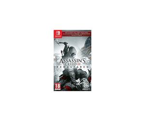 Assassin's Creed III Remastered sur Nintendo Switch - inclut les DLCs solo: Missions Benedict Arnold, Secrets cachés et Tyrannie du roi Washington