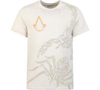 Assassin's Creed Mirage Animals Homme T-Shirt Beige Regular, Beige, Medium
