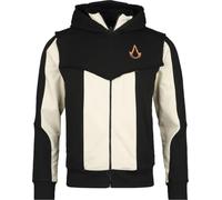 Assassin's Creed Mirage - Basim Homme Sweat-Shirt zippé à Capuche Noir S