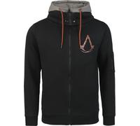Assassin's Creed Mirage - Décorations Homme Sweat-Shirt zippé à Capuche Noir/Gris S