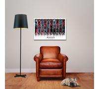 Assassins Creed - Poster - Assassins + 1 paquet de tesa Powerstrips® - contenu 20 pièces