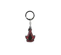 Difuzed Porte-clés Assassin's Creed Shadows Unisexe Alliage Zinc Rouge/Noir