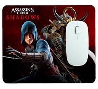 Assassins Creed Shadows Yasuke Naoe Tapis De Souris - 19x23cm
